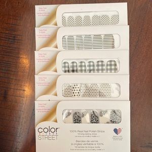 Color street black/white overlay bundle